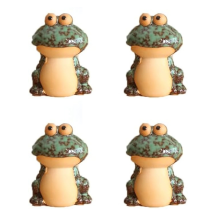 4PCS Frog Toilet Bolt Caps,Frog Covers,Toilet Covers