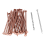 25 Pcs Copper Nails to Killing Trees,3.5 Inch Pure 4