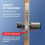 Anti-Theft Gate Fingerprint Lock Replacement Cylinder,A 3