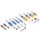 10PCS Router Bits, Including 4 Flush Trim Bits 1/4 Shank 9