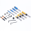 10PCS Router Bits, Including 4 Flush Trim Bits 1/4 Shank 1