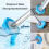 Toilet Bowl Cleaner Wand,Disposable Storage 3