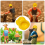 50Pcs Mini Traffic Cones with Hard Hat 6