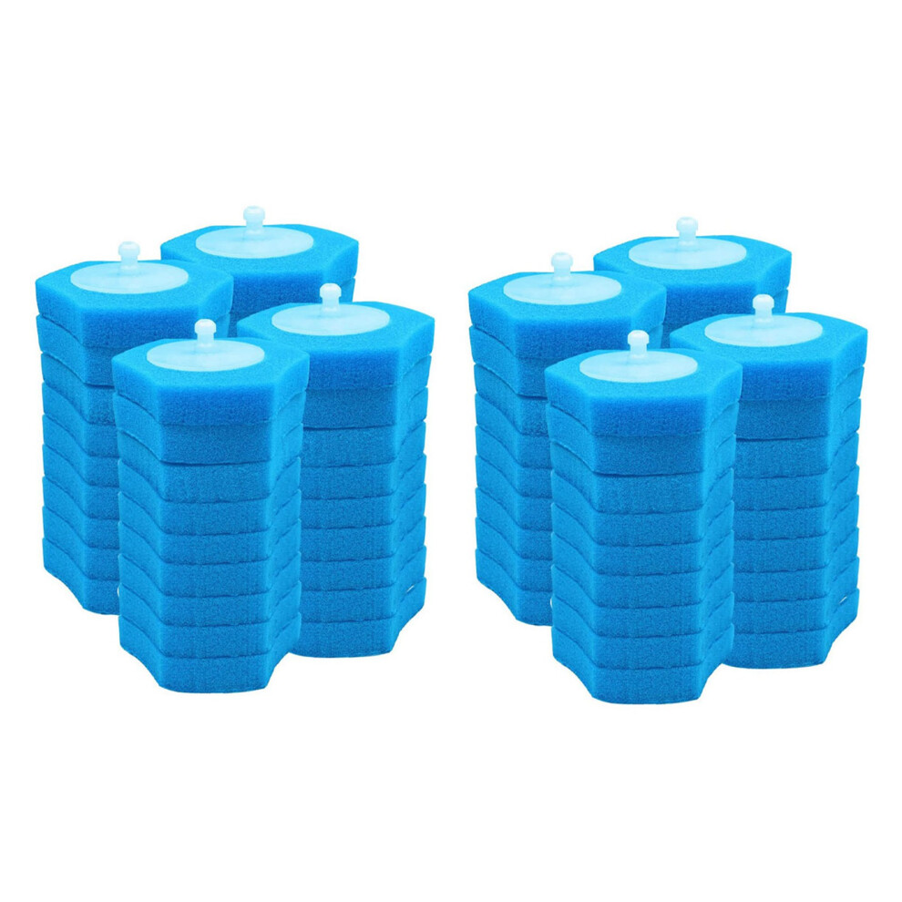 Melitt 72 Pcs Toilet Bowl Cleaner Wand,Disposable Storage