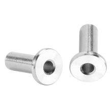 20Pcs Stainless Steel Protector Sleeves for 1/8inch DIY Balustrade