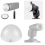 Dome Diffuser Compatible for H200R -R11 Round Flash Head 5