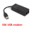USB Fax Modem Dual Port USB2.0 56K V.92 V.90 External Driver 3