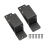 Door Brackets,2 Pack Drop Open Bar Holder for Home Security 2