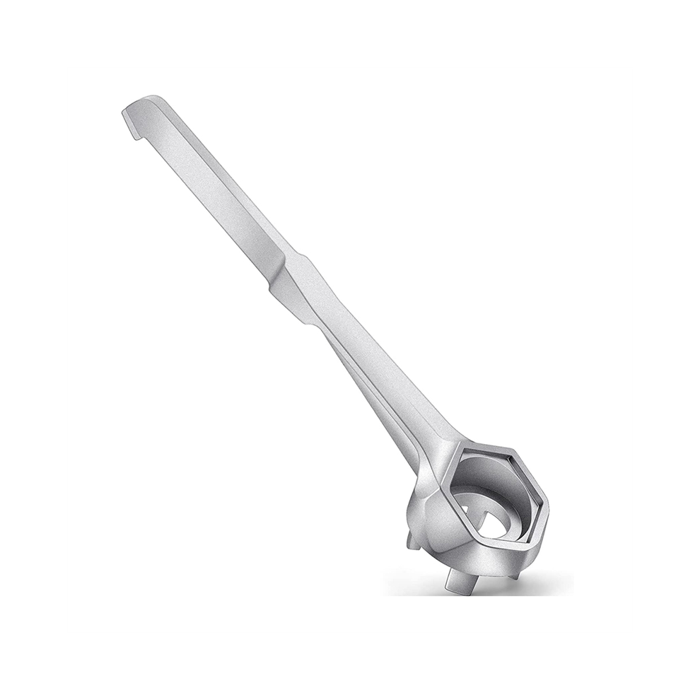 Drum Wrench, Aluminum Plug Bung Wrench Tool Opener 4852447538013