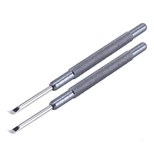 2 Pack Metal Watch Hand Remover Tools Levers with Flat Blade 1
