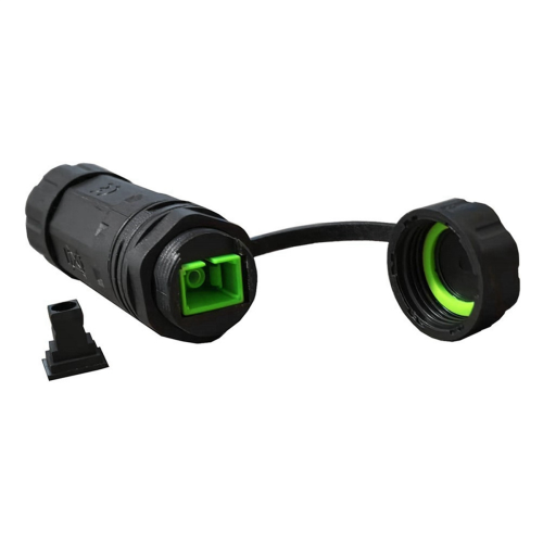 IP68 Waterproof Fiber Optical Adapter SC Single Core 1