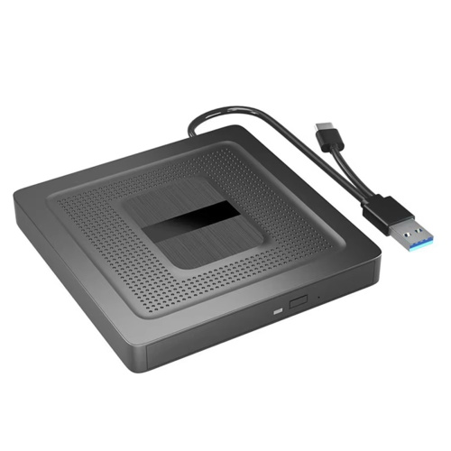 2 In 1 External Bluray Drive USB3.0 Type C for PC Laptop