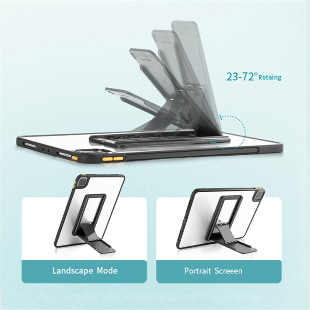 Photos - Holder / Car Charger Universal Tablet Stand Foldable Storage Sticky Bracket Grey