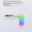 8Pin ARGB Graphics Card Power Supply Cable RGB PSU White 6