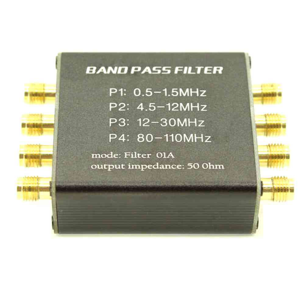 Malachite Radio Pre-Filter Bpf Bandpass Filter 50 Ohm Sma Socket 4852447545141