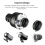 Bowens Mount Photograph Flash Snoot Conical Lens Snoots 3