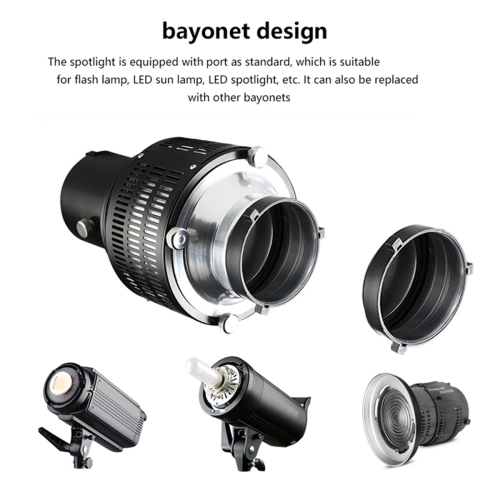 Bowens Mount Photograph Flash Snoot Conical Lens Snoots 2