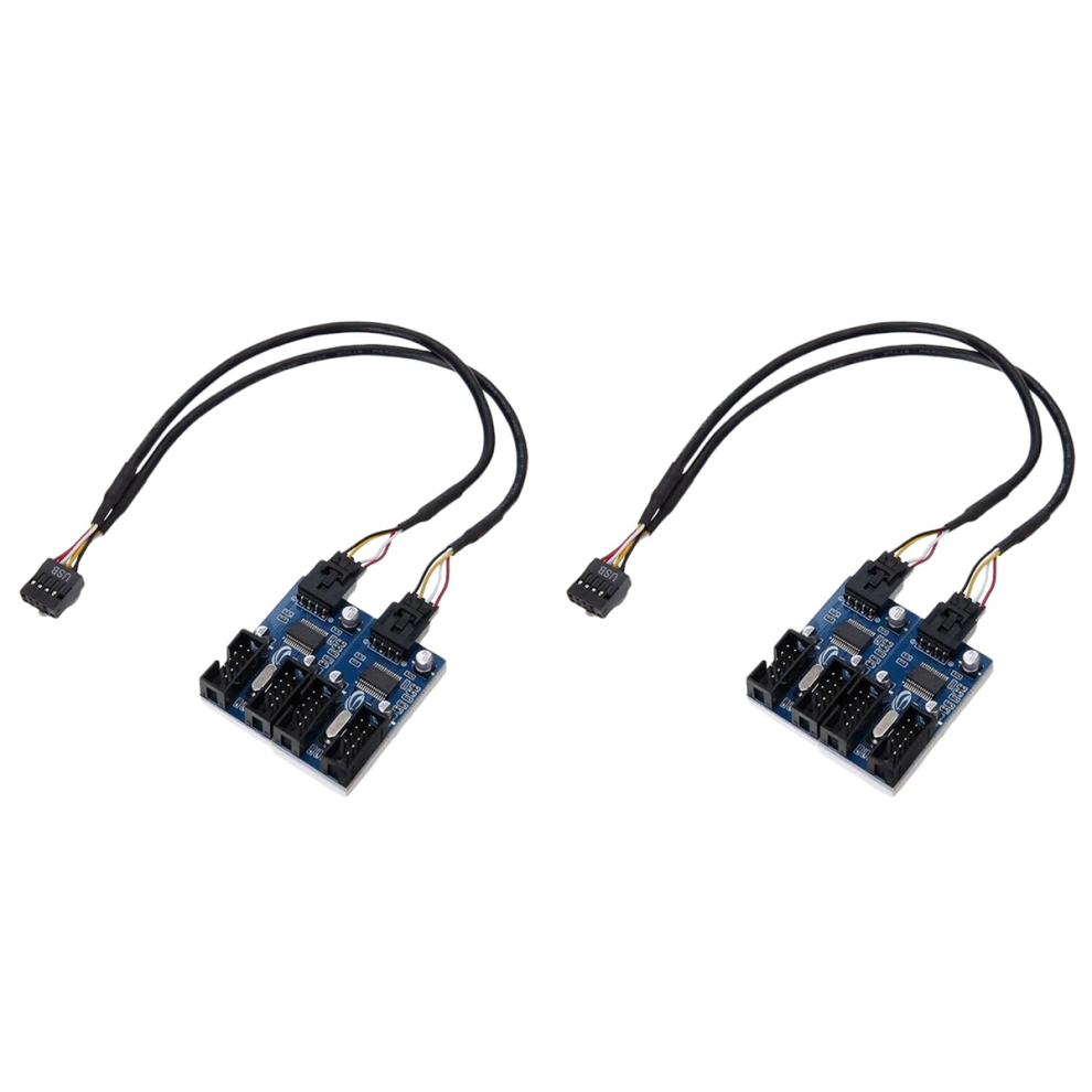 Motherboard 9Pin Header 1 To 4 Splitter Port Multiplier 30Cm Cable 4852447548364