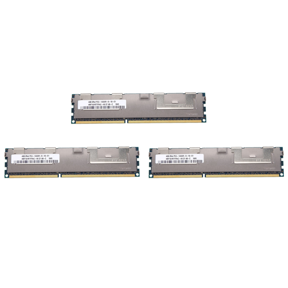 4Gb Ddr3 Memory Ram 2Rx4 Pc3-10600R 1.5V 1333Mhz Ecc 240-Pin Server 4852447545561