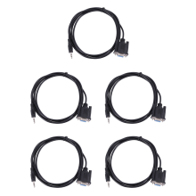 DB 9 Female to 3.5mm (1/8in) TRS Stereo Male Serial Data Cable-6 Feet
