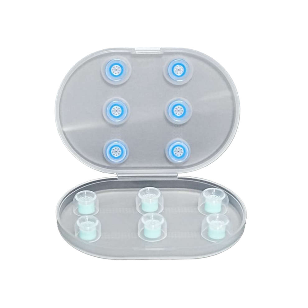 In-Ear Replaceable Ear Tips For S Size Wired Headphone Ice Blue 4852447553214