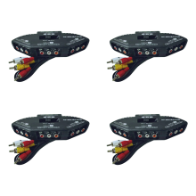 3-Way Audio Video AV Switch Box Splitter