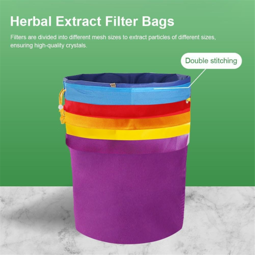 8Pcs 5 Gallon Filter Bag Ventilation Easy to Use Screen 2