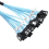 8 Pcs Cable Set PC Cabl SAS 7Pin 6Gbps Data 4