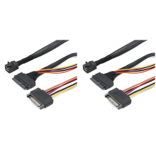 Built-in 12G SAS HD to U.2 36P SFF-8643 SFF-8639 Cable