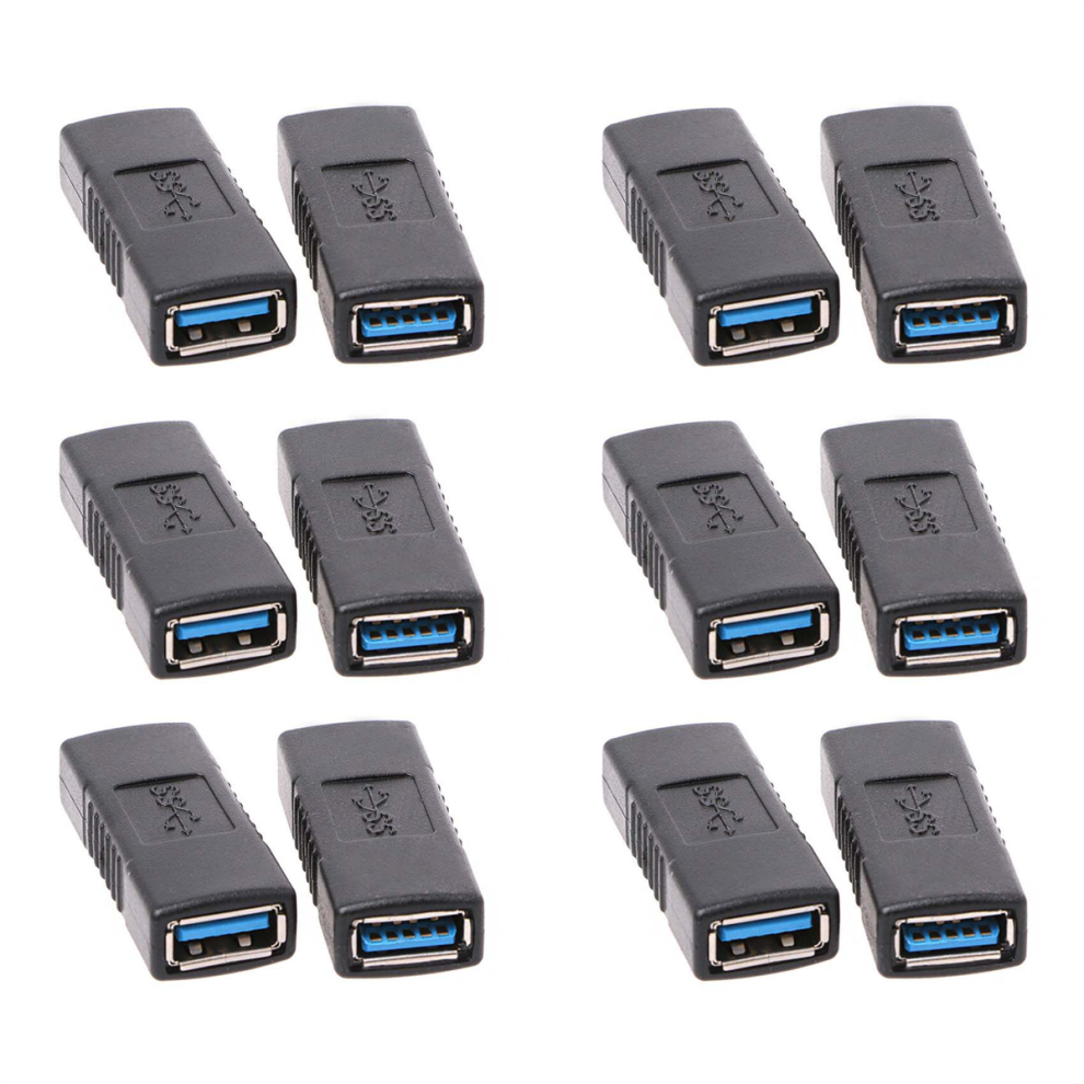 2Pcs Usb 3.0 Type A Female To Adapter Coupler Connector 4852447555553
