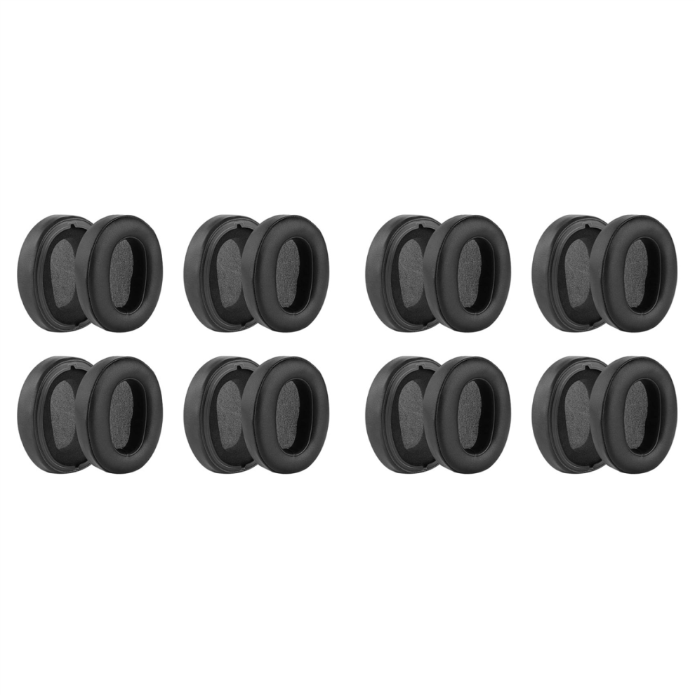 Ear Pads For Wh-Xb900n Headphones Earpads Leather (Black) Black 4852447555423