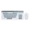 Wireless Keyboard Mouse Combo Portable Bluetooth Colorful 1