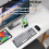 2.4G Wireless Keyboard Mouse Combo Bluetooth Colorful 3