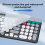 2.4G Wireless Keyboard Mouse Combo Bluetooth Colorful 7