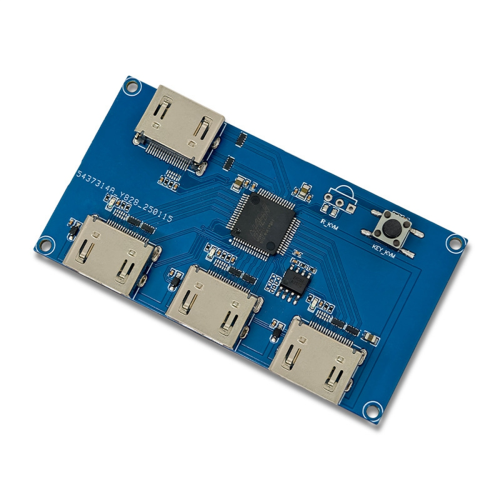 -Compatible Switch Splitter 3 in 1 Out Monitor Module 2