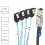Mini SAS HD SFF-8644 to 4 x 7Pin Hard Disk Cable 12Gbps Server 3
