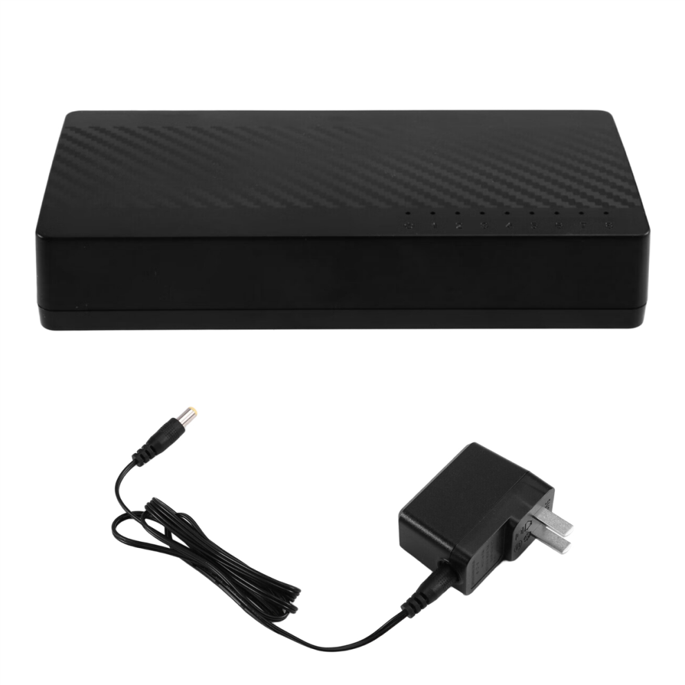 Photos - Switch Gigabit  Ethernet 8Ports 10x Speed Smart WIFI er
