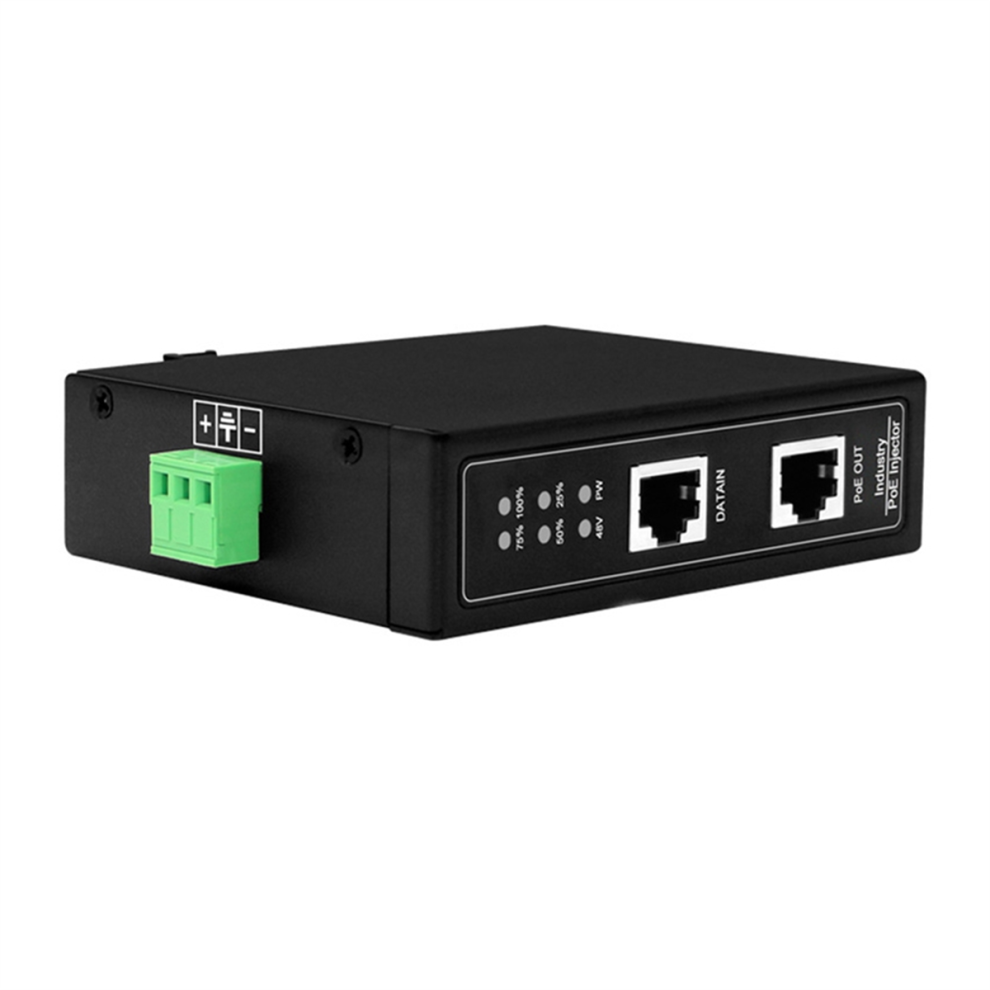 2.5G Industrial Poe Injector Din Rail 6Kv Esd 48-57V 120W 4851857792152