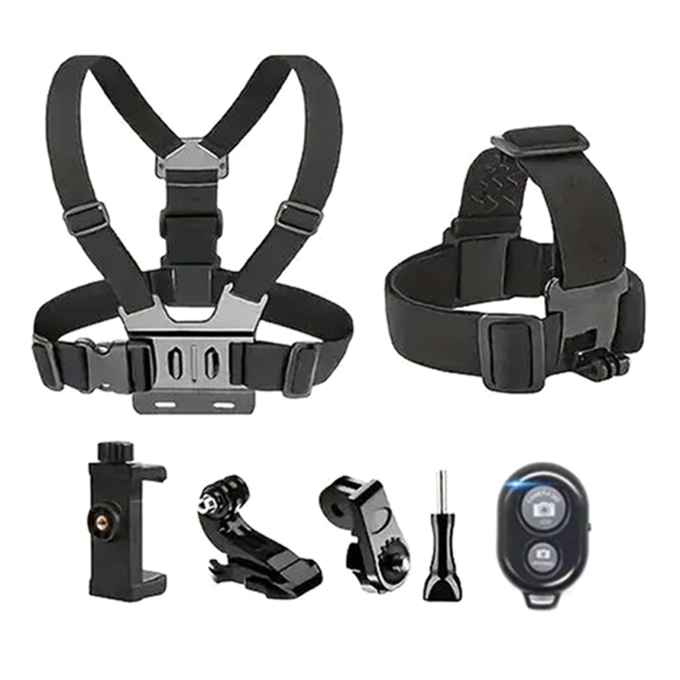360 Rotatable Smartphone Chest Strap Mount For 4851857791407