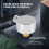 Wall Supply Elbow,Brass Round Mount Shower Hose Connector-Silver 6