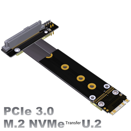 15CM M.2 NVME to U.2 SSD Adapter Cable NVMe Solid State 2