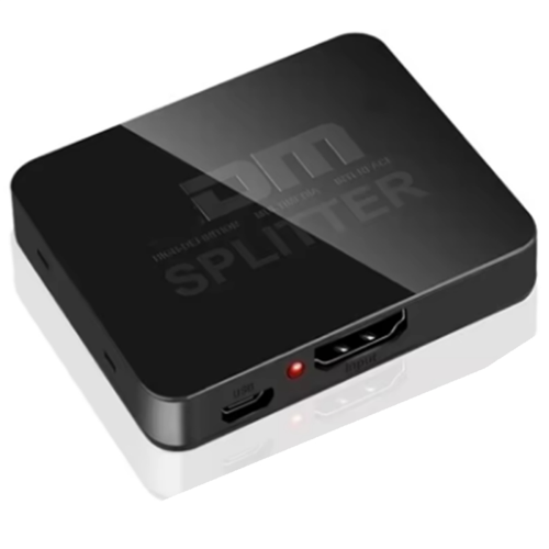 4K -Compatible 1x2 Splitter Switch 1 in 2 Out Video Amplifier 2