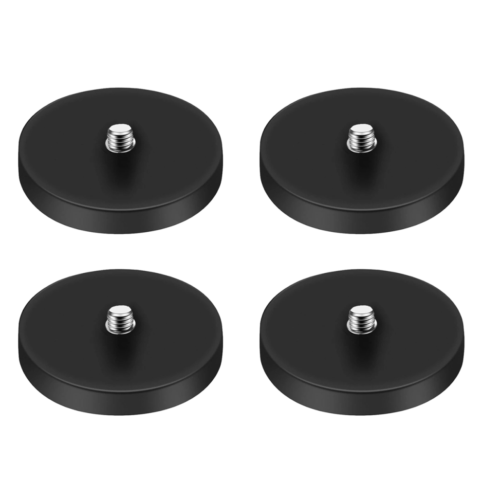 Magnetic Suction Bracket Base 1/4 Inch Screw Thread Hole 4851857705473