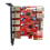 PCI-E to Type-C (2),Type-A (5) USB 3.0 PCI Express Expansion Card 1