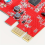 PCI-E to Type-C (2),Type-A (5) USB 3.0 PCI Express Expansion Card 6
