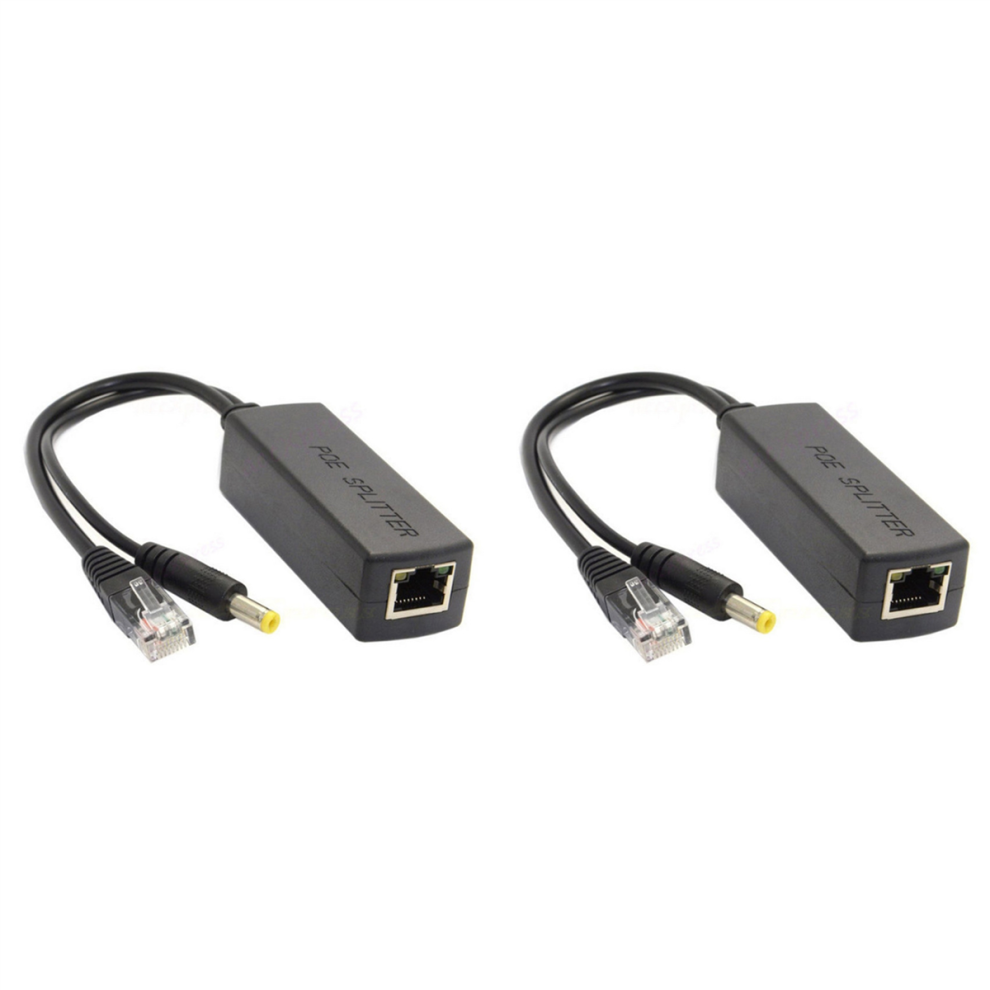 Gigabit Mini Poe Splitter 10/100Mbps Poe Black 4851857709426