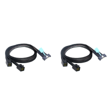 PCIE Gen5 MCIO 8X to Mini SAS HD SFF 8643 High Speed Cable 0.5M