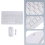 10inch Wireless Keyboard and Mouse RGB Backlit Rechargeable White 6
