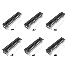 Network Tool Kit 12 Port CAT6 Patch Panel RJ45 with Wall Bracket