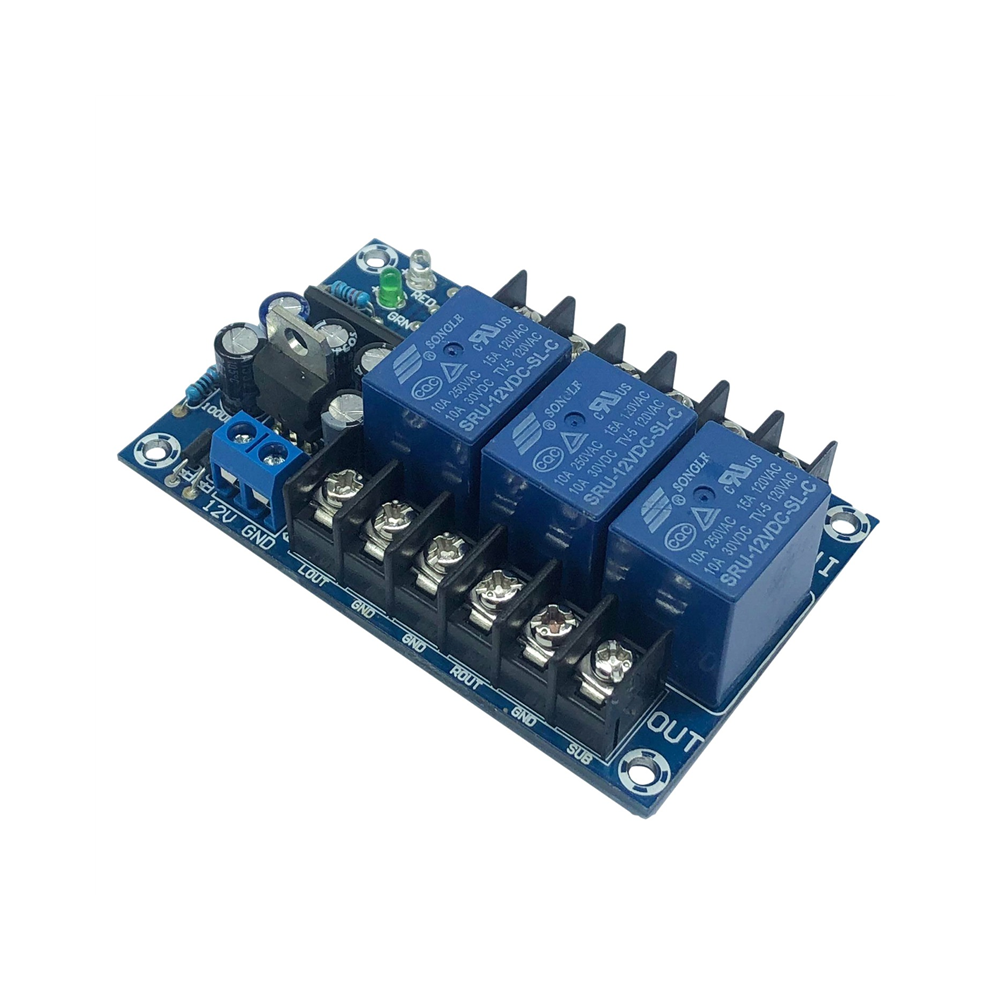 Speaker Protection Board For Three-Channel Power Amplifier 4851857736873